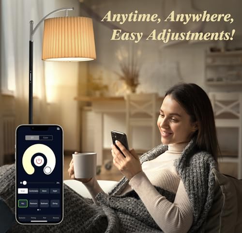 Floor Lamp LED Floor Lamp with APP & Remote & Touch Control