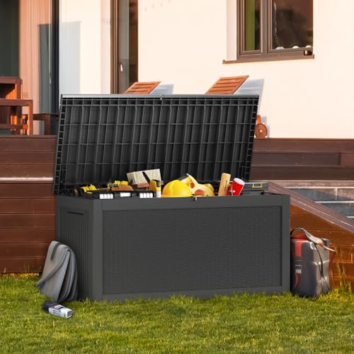 320 Gallon Resin Outdoor Storage Box