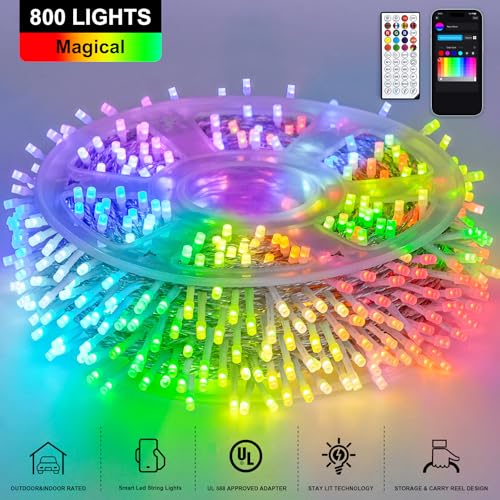 800 LED RGB String Light Outdoor Indoor (264 Foot)