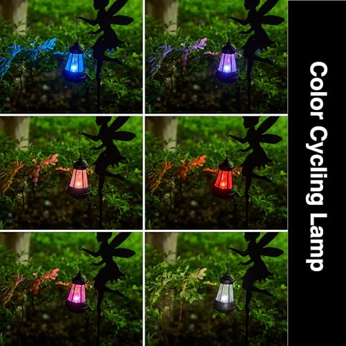 Solar Fairy Garden Accessories Outdoor 1 Pair (2 Count)
