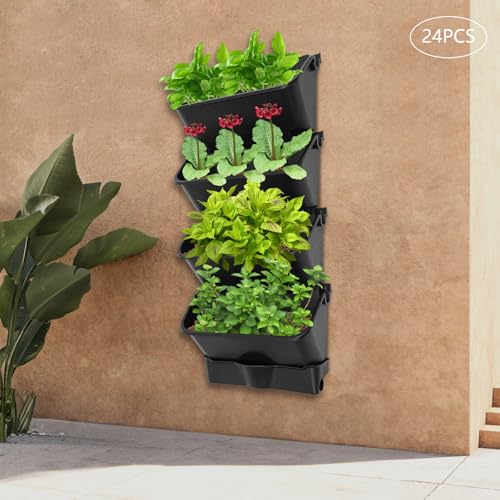 24Pack Vertical Wall Planter (24 Count)