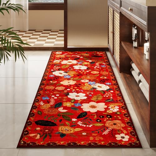 Runner Rug 2'7"x8' Washable