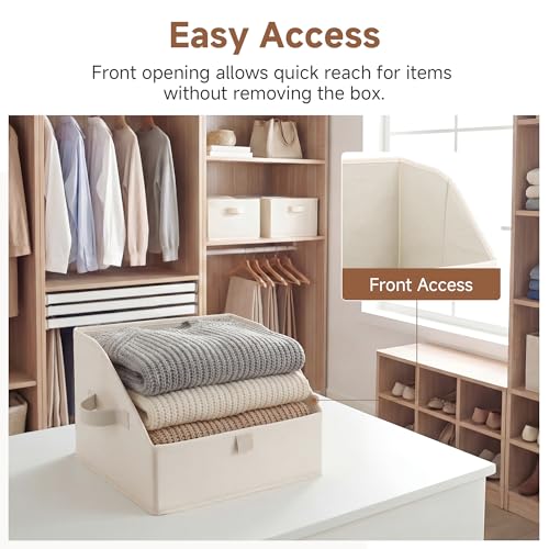 Closet Storage Bins Trapezoid (3 Count)