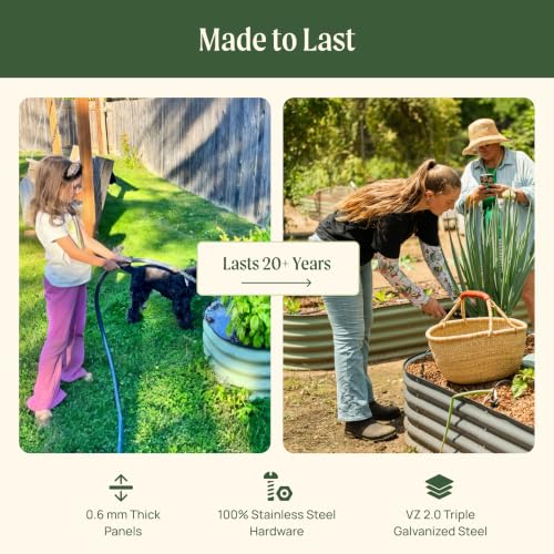 32" Extra Tall Raised Garden Bed Kits (10 Count)