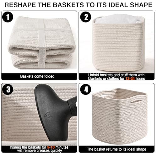 11 Inch Cube Storage Bins (3 Count)