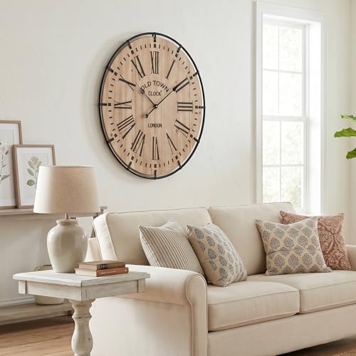 30 Inch Rustic Wall Clock