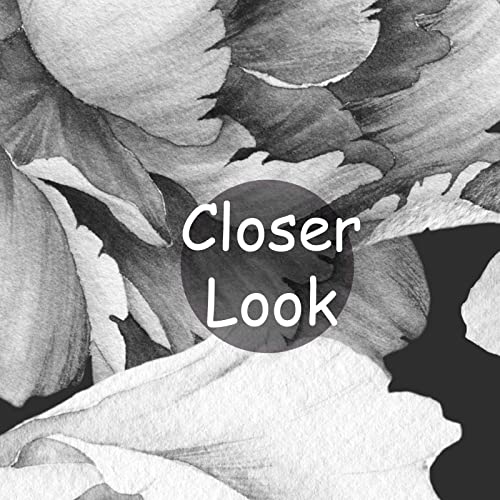 Black and White Peonies Wallpaper Watercolor Floral Mural Wallpaper for Bedroom Living Room