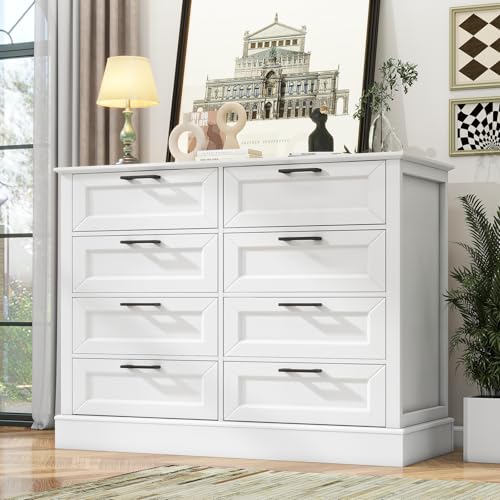 Odeekea White Dresser for Bedroom