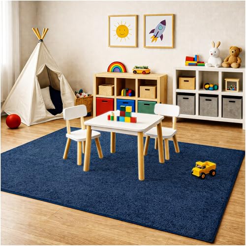 Soft & Colorful 8' x 10' Kids Classroom Area Rug (80 Sq Ft)
