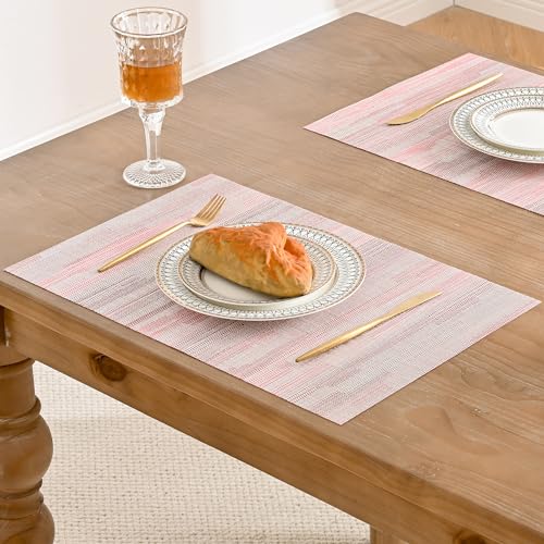 Misty Rose Placemats Set of 12 (12 Count)