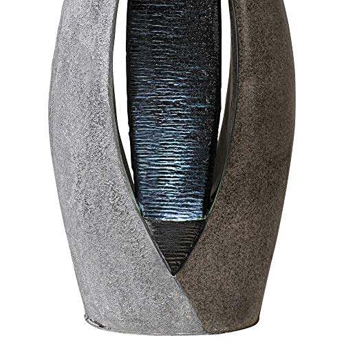 Dancing Couple 57" High Modern Outdoor Indoor Large Fountain with LED Light