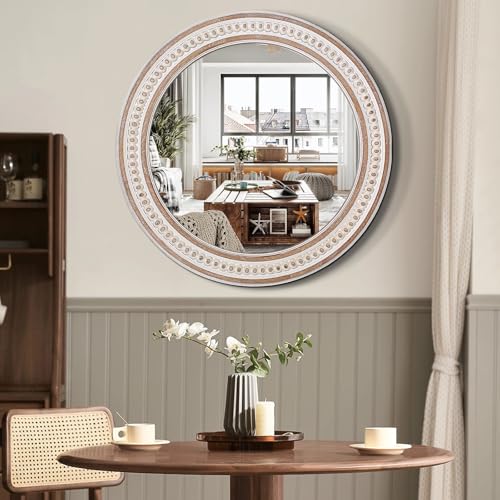 24 Inch Round Bathroom Mirror