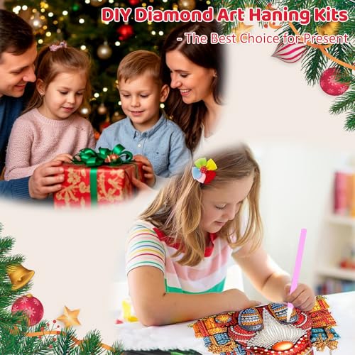 Gnomes Diamond Art Hanging Kits for Adult