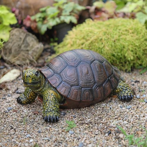 Weather Resistant Resin Turtle Statue Decoration