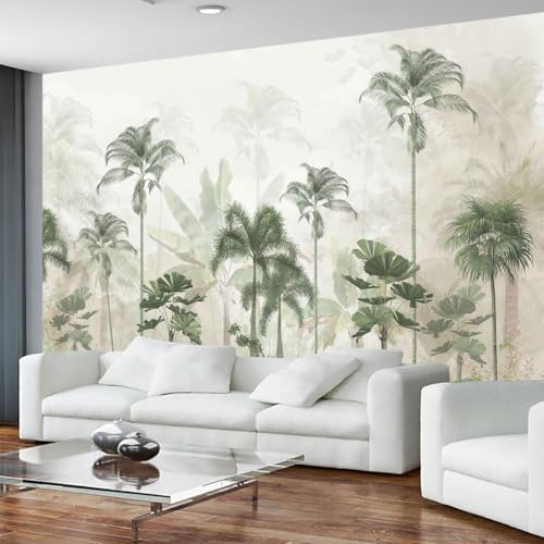 Tropical Forest Landscape Design Mural