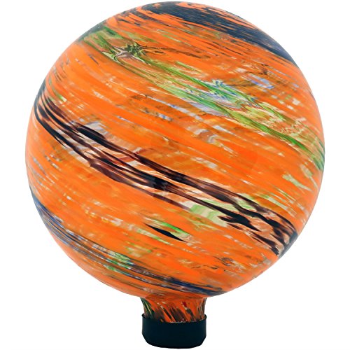 Sunnydaze 10" Glass Gazing Ball for Garden