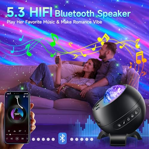 LED Light Gifts Home Decor Light Projector with 375 Effects