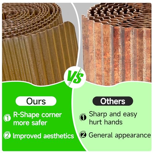 Corrugated Garden Edging
