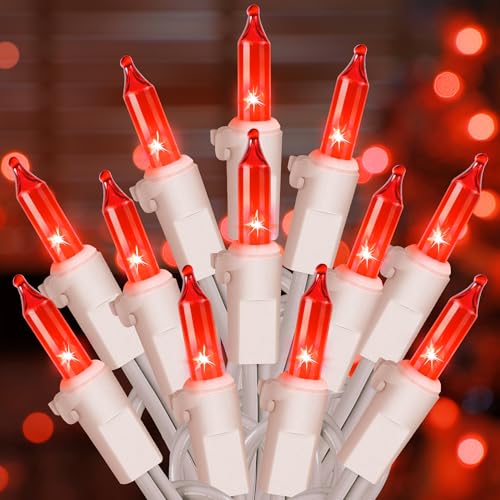 Red Christmas Lights (26 Foot)