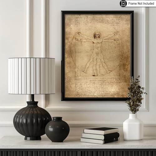Classic Leonardo Da Vinci Poster