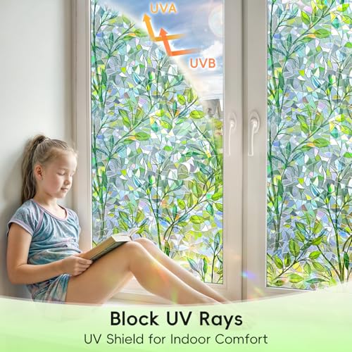 Stained Glass Window Film (464.74 sq inch)
