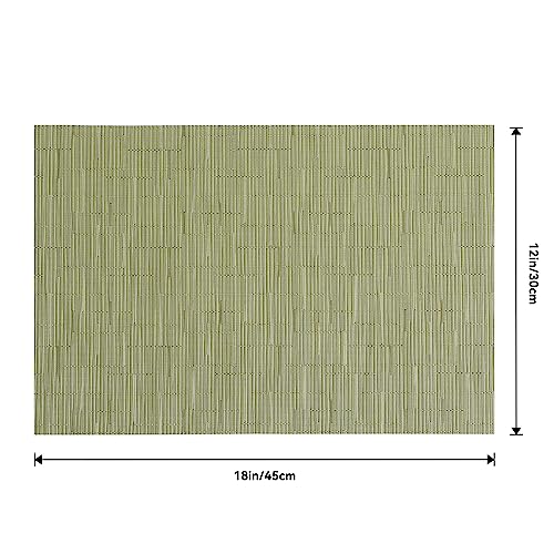 Pea Green Placemats Set of 4 (4 Count)