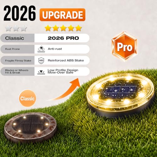 Mini Outdoor Solar Lights (8 Count)