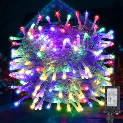 200FT 600LED Christmas Lights Plug in (196 Foot)