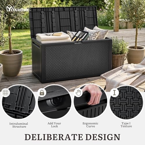 95 Gallon Outdoor Storage Deck Box