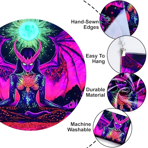 Blacklight Tapestry