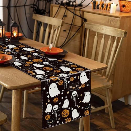 Halloween Table Runner and Placemats Set of 5
