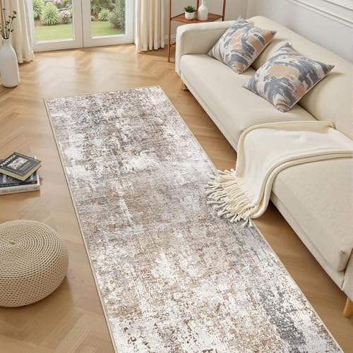 3x12 Washable Runner Rug for Hallway (24 Count)