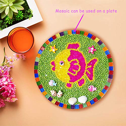 BestTeam Craft Material Mosaic Tile (10 Ounce)
