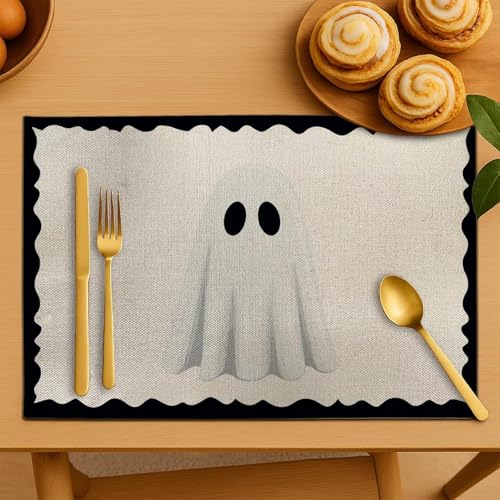 Halloween Ghost Placemats (4 Count)