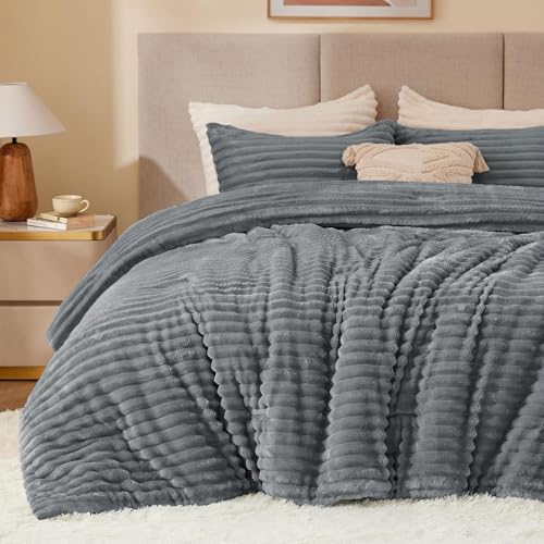 Fleece Full Comforter Set