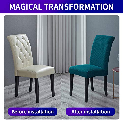 Stretch Chair Covers for Dining Room Set of 4