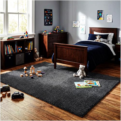 Soft & Colorful 6' Round Kids Classroom Area Rug