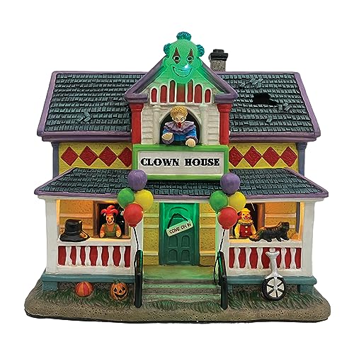 Clown Halloween Village