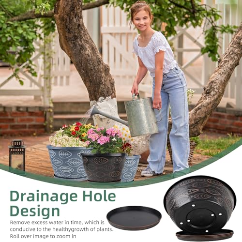 3 Pack Flower Pots (3 Count)