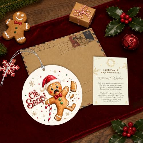 Funny Gingerbread Man Ornament