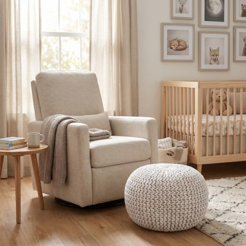 Round Pouf Ottoman Foot Rest
