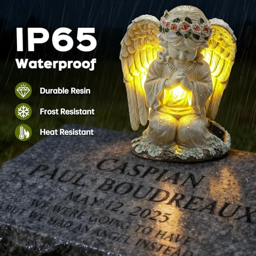 Solar Angel Garden Statue