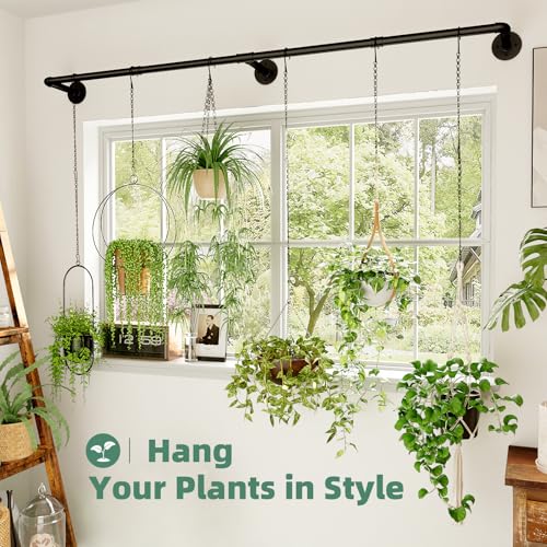Plant Hanger Indoor with 6 Hanging Chains Hanging Planters