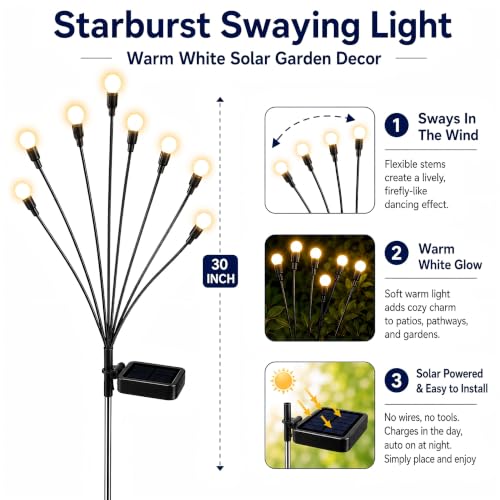 Solar Garden Lights (6 Count)