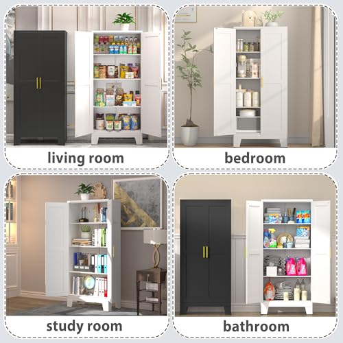 61.02" Metal Pantry Cabinet