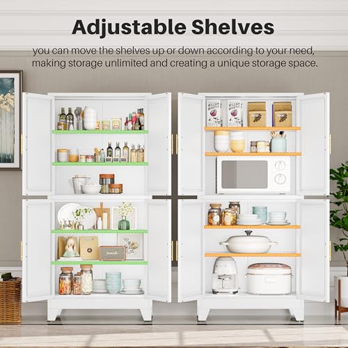 75" Tall Kitchen Pantry Cabinet
