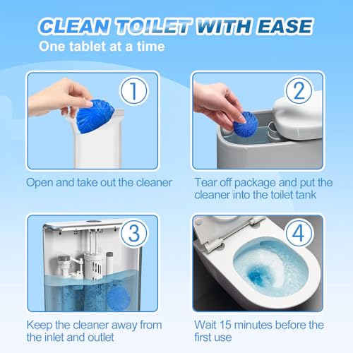 Toilet Bowl Cleaner Tablets (18 Count)