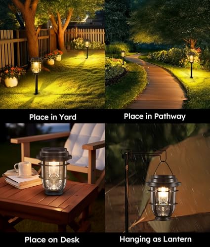 8 Pack Solar Pathway Lights (8 Count)