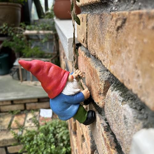 Hanging Gnome Garden Statue Decoration