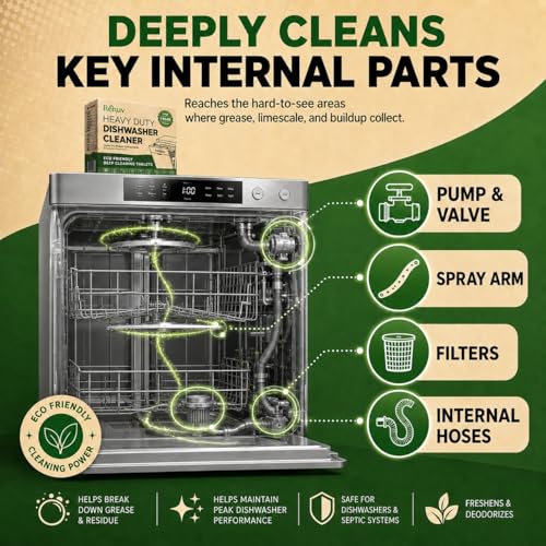 Washing Machine Cleaner + Dishwasher Cleaner Bundle (18 Count)